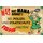 Schild Spruch "Was hat Mama gesagt, bei Polizei Fresse halten" 20 x 30 cm