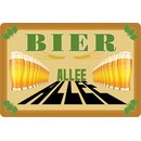 Schild Spruch "Bier Allee" 20 x 30 cm