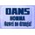 Schild Spruch "Oans homma oawei no drunga" 20 x 30 cm