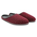 Filzpantoffeln rot mit Filzsohle Größe 37