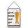 Schild Spruch "groß, blond und gut aussehend" Bier 20 x 30 cm Blechschild mit Kordel