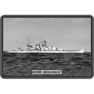 Schild Motiv Schiff "SMS Scharnhorst" Krieg 20 x 30 cm 