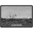 Schild Motiv Schiff "SMS Scharnhorst" Krieg 20...