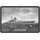 Schild Motiv Schiff "SMS Bismarck" Krieg schwarz weiß 20 x 30 cm
