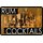 Schild Spruch "Rum Cocktails" 20 x 30 cm