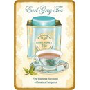 Schild Spruch Earl Grey Tea, fine black tea flavoured...