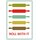 Schild Spruch "Roll with it" Nudelholz 20 x 30 cm