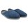 Filzpantoffeln blau mit Filzsohle Größe 42