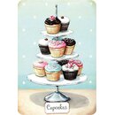 Schild Spruch "Cupcakes" 20 x 30 cm 