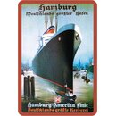 Schild Spruch Hamburg Deutschlands größter Hafen,...