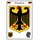 Schild Motiv "Deutschland" Wappen Flagge Landkarte 20 x 30 cm