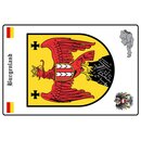 Schild Motiv "Burgenland" Wappen Landkarte...