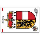 Schild Motiv "Salzburg" Wappen Landkarte...