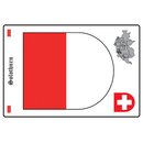 Schild Motiv "Solothurn" Wappen Landkarte...