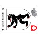 Schild Motiv Appenzell Innerhoden Wappen Landkarte...