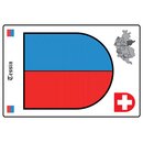 Schild Motiv "Tessin" Wappen Landkarte Schweiz...