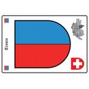 Schild Motiv "Tessin" Wappen Landkarte Schweiz...