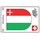 Schild Motiv "Neuenburg" Wappen Landkarte Schweiz 20 x 30 cm