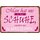 Schild Spruch "Man hat nie zu viele Schuhe, zu wenig Schrank" 20 x 30 cm