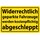 Hinweisschild "Widerrechtlich geparkte Fahrzeuge kostenpflichtig abgeschleppt" 20 x 30 cm