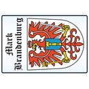 Schild Motiv "Mark Brandenburg" Wappen 20 x 30 cm