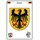Schild Motiv "Aachen" Wappen Landkarte 20 x 30 cm 