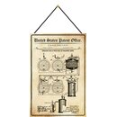 Schild Motiv "Design for a process of making beer,...