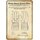 Schild Motiv "Design Hockey Glove, Handschuhe, Pennsylvania Patent" 20 x 30 cm