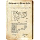 Schild Motiv "Design improvement in piano-fortes,...