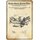 Schild Motiv "Design for a Gramophone, Washington Patent" 20 x 30 cm