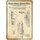 Schild Motiv "Design for musical instrument, Blasinstrument Patent" 20 x 30 cm