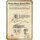 Schild Motiv "Design for a Tremolo device for stringed instruments, Gerät" 20 x 30 cm