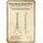 Schild Motiv "Design for a stringed musical instrument, Streichinstrument Gitarre" 20 x 30 cm