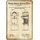 Schild Motiv "Design for a beer cooler, Bier Kühler Patent" 20 x 30 cm