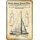 Schild Motiv "Design for a sailboat, Segelboot Patent" 20 x 30 cm 
