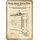Schild Motiv "Design for a outrigger oarlock, Boot" 20 x 30 cm