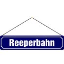 Schild Straße Hamburg "Reeperbahn" 46 x...