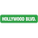 Schild Straße Los Angeles "Hollywood...