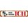 Schild Spruch "Hier wohne ich" Dogge 46 x 10 cm