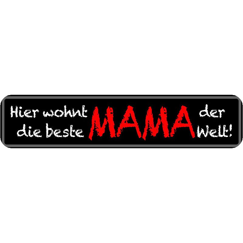 Schiefertafel Mit Gravur – „Hier Wohnt Ein TRIKER“ – Türschild 22x16cm Wetterfest (Dekolando)