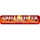 Schild Spruch "Grillmeister bei der Arbeit,...