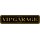 Schild Spruch "VIPGARAGE" 46 x 10 cm