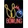 Schild Spruch "Bowling" 20 x 30 cm 