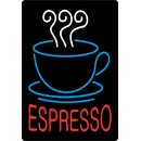 Schild Spruch "Espresso" 20 x 30 cm 