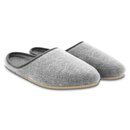 Filzpantoffeln in grau mit Porosohle Größe 41