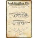 Schild Motiv "Design for a tripod flying-boat"...