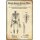 Schild Motiv "Design for an anatomical skeleton" Skelett 20 x 30 cm