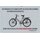 Schild Spruch "Wie schön Fahrrad fahren sein kann" 20 x 30 cm