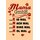Schild Spruch "Mama GmbH, Gib mal, Mach mal" 20 x 30 cm
