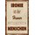 Schild Spruch "Ironie ist Humor intelligenter Menschen" 20 x 30 cm